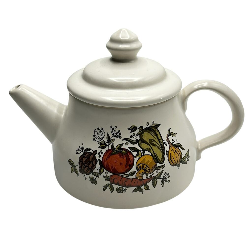 Vintage‎ McCoy Spice Delight Teapot – Veggie Design